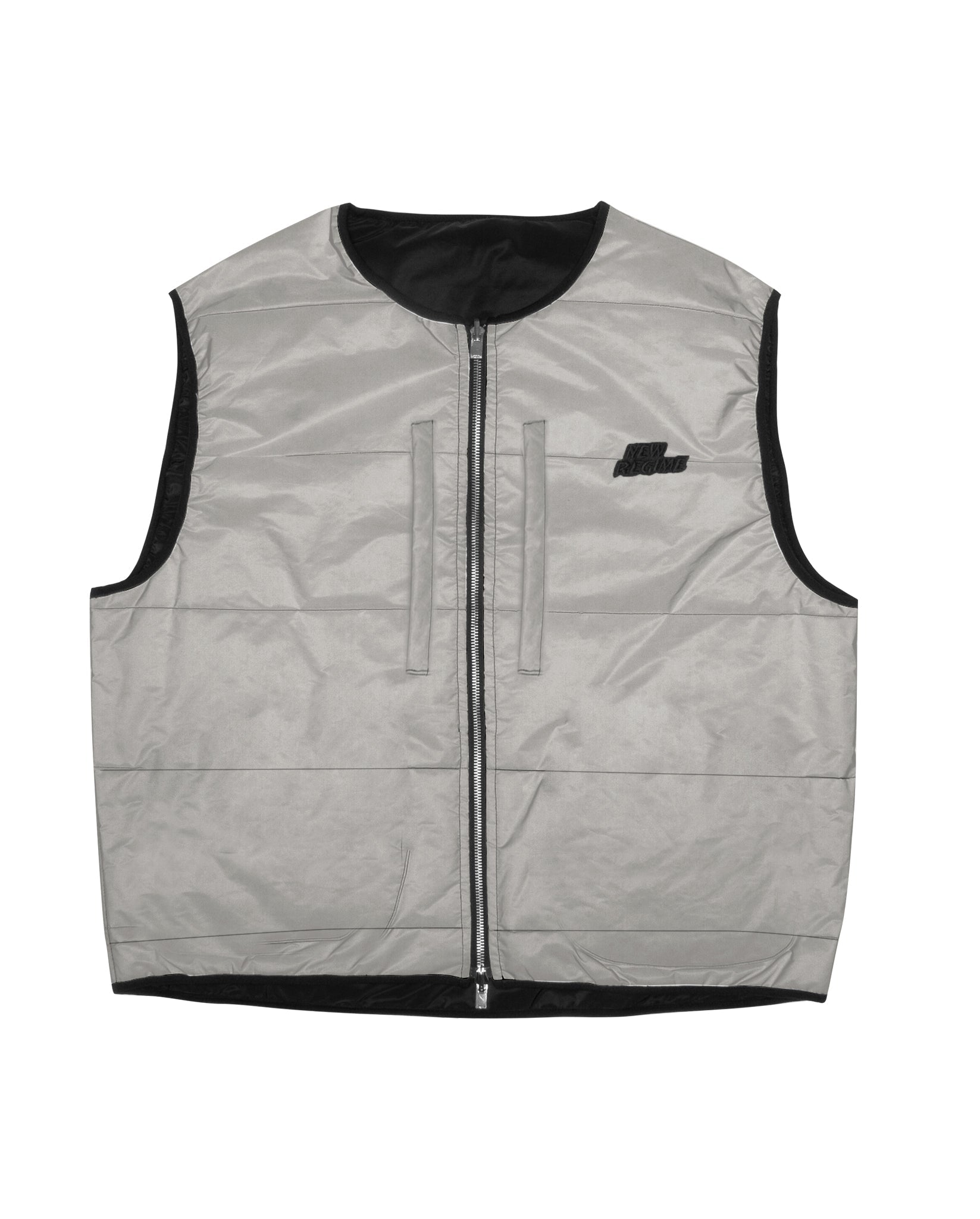 Signature Logo Reversible Puffer Vest